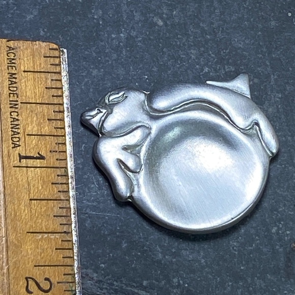 Pewter Worry Bird vintage - Picture 3 of 9